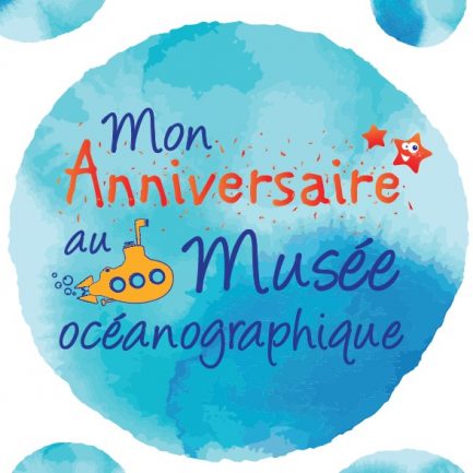Dessin fêter mon anniversaire au musée océanographique