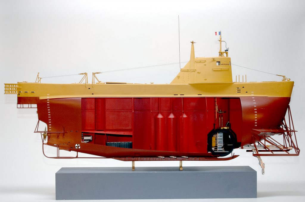 01_Maquette-Bathyscaphe-Archiméde_M_Dagnino