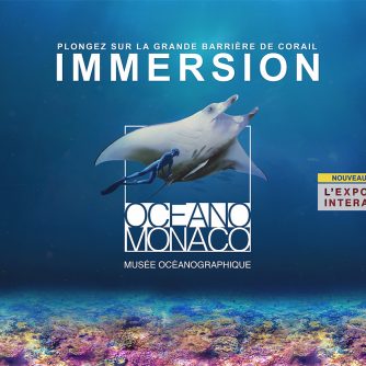Affiche de l'exposition Immersion - Musée océanographique